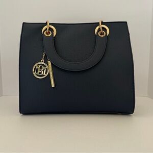 Studio Badgley Mischka Navy tote bag